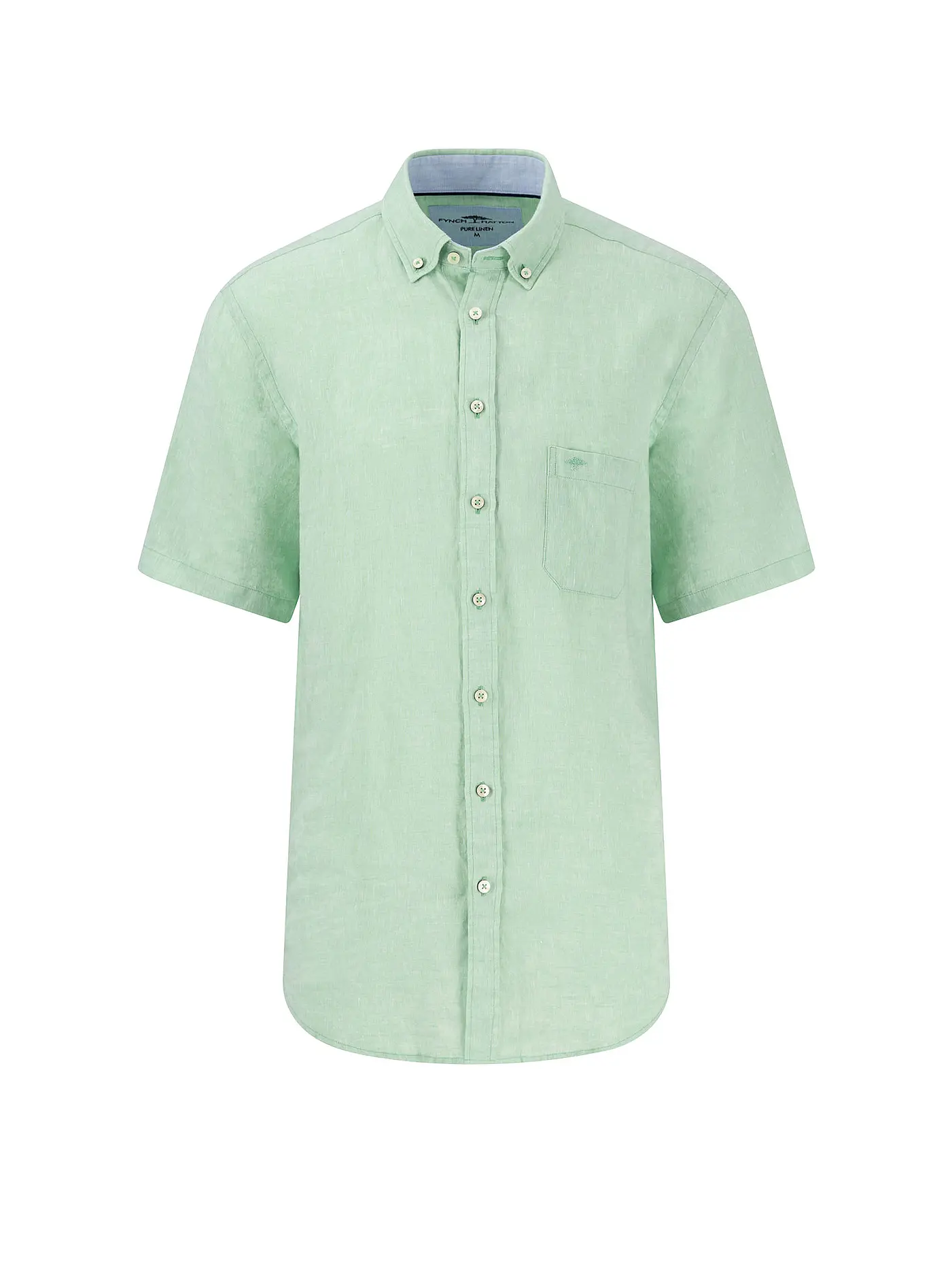 FYNCH HATTON | Leinenhemd Casual Fit | 